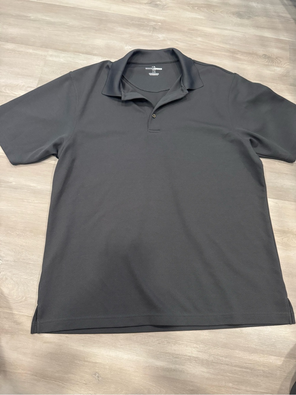 Grand Slam Men's Black Performance Polo